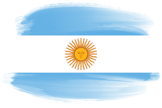 Argentine Brush Flag